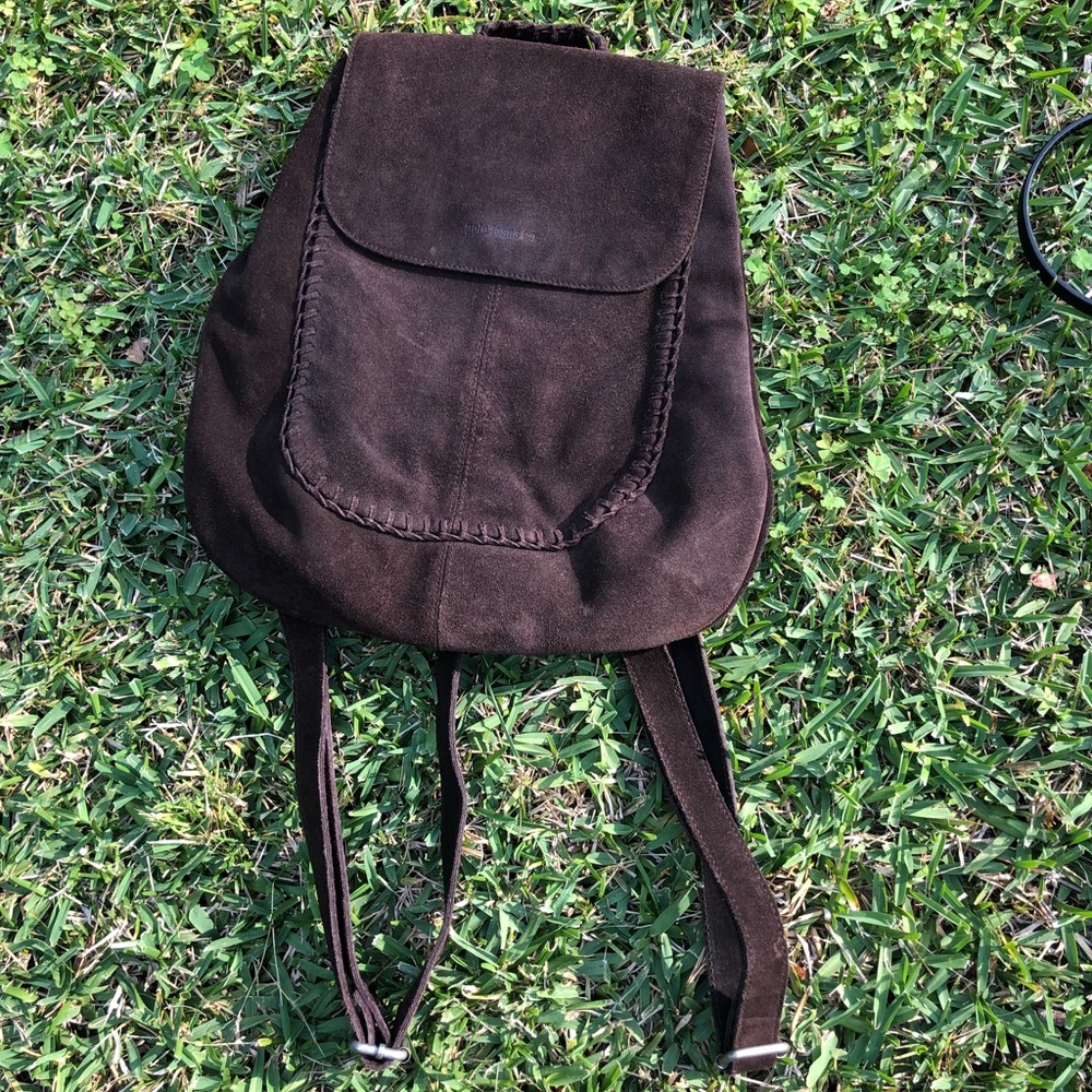 Polo Ralph Lauren RARE suede leather backpack